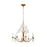 Visual Comfort Studio Shannon 8-Lt Large Chandelier, Ant Gild/CRY