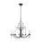 Visual Comfort Studio Shannon 8 Light Large Chandelier, Iron/Crystal - CC1608AI