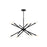 Visual Comfort Studio Eastyn 12 Light Large Chandelier, Midnight - CC16612MBK