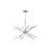 Visual Comfort Studio Eastyn 12-Lt Med Chandelier, Pol Nickel - CC16712PN