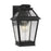 Visual Comfort Studio Falmouth Extra Out Wall Lantern, Zinc/Clear