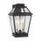 Visual Comfort Studio Falmouth 3-Lt Outdoor Wall Lantern, Zinc/Clear