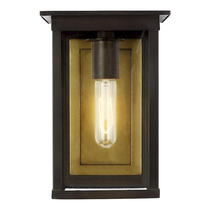 Visual Comfort Studio 1101 Freeport Out Wall Lantern, Copper/Clear - CO1101HTCP