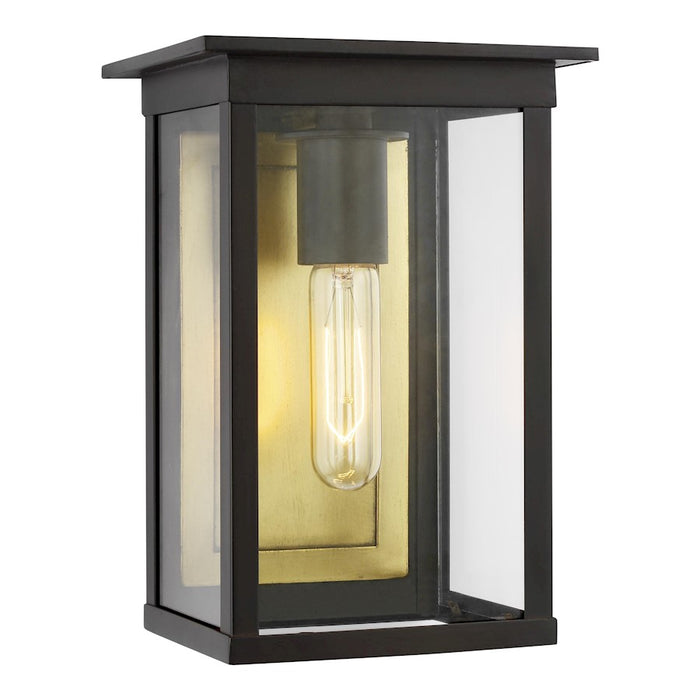 Visual Comfort Studio 1101 Freeport Out Wall Lantern, Copper/Clear