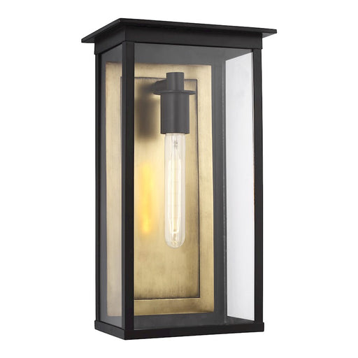Visual Comfort Studio 1121 Freeport Out Wall Lantern, Copper/Clear