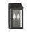 Visual Comfort Studio Hingham 2-Lt SM Out Wall Lantern, Black/Clear