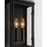 Visual Comfort Studio Hingham 2-Lt Outdoor Wall Lantern, Black/Clear