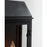 Visual Comfort Studio Hingham 2-Lt Outdoor Wall Lantern, Black/Clear