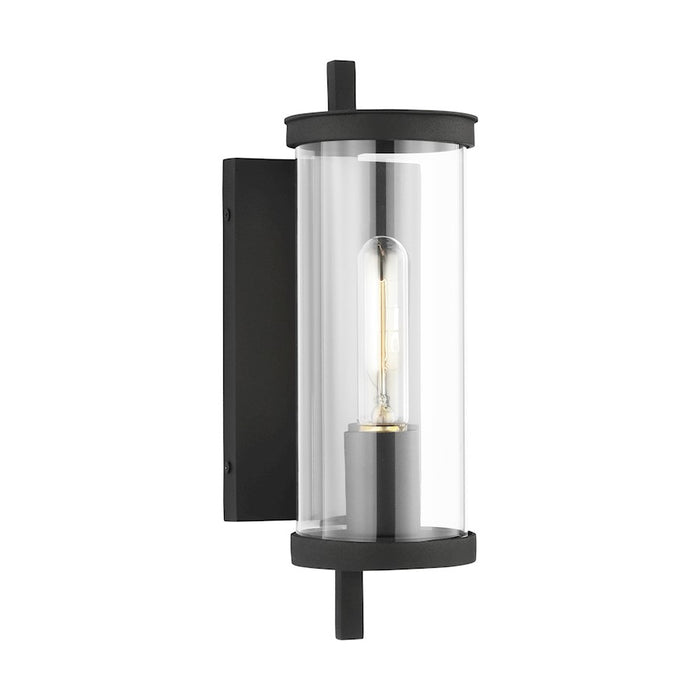 Visual Comfort Studio Eastham 1-Lt Extra SM Wall Lantern, BK/Clear