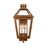 Visual Comfort Studio Hyannis 3 Light Med Wall Lantern, Copper/Clear - CO1383NCP