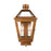 Visual Comfort Studio Hyannis 2-Lt Small Wall Lantern, Copper/Clear - CO1392NCP