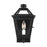 Visual Comfort Studio Hyannis 1-Lt Extra SM Wall Lantern, BK/Clear - CO1401TXB