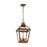 Visual Comfort Studio Hyannis 4-Lt Large Out Pendant, Copper/Clear