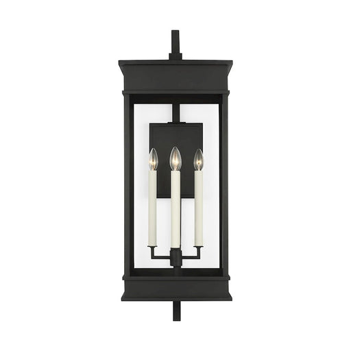 Visual Comfort Studio 1434 Cupertino 4-Lt Bracket Wall Lantern, BK- CO1434TXB