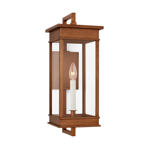 Visual Comfort Studio Cupertino 1Lt 7" Outdoor Wall Lantern, Copper