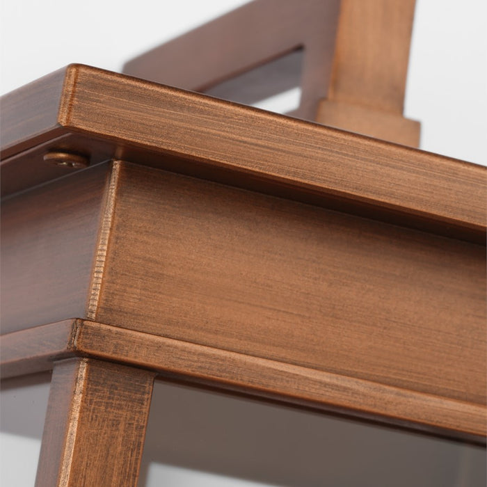 Visual Comfort Studio Cupertino 1Lt 6" Outdoor Wall Lantern, Copper