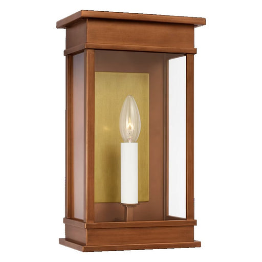 Visual Comfort Studio Cupertino 1Lt 8" Outdoor Wall Lantern, Copper