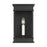 Visual Comfort Studio Cupertino 1-Lt Small Wall Lantern, Black/Clear - CO1501TXB