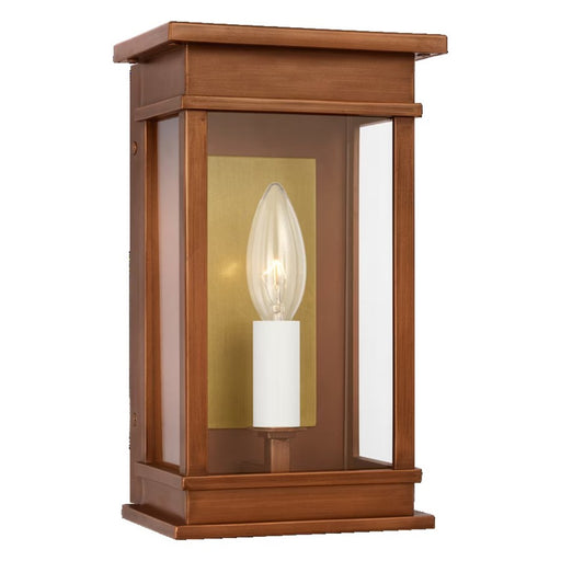 Visual Comfort Studio Cupertino 1Lt Outdoor Lantern, Copper