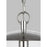 Visual Comfort Studio Atlantic 1-Lt Round Pendant, Pol Nickel/Clear