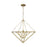 Visual Comfort Studio Carat 1 Light Medium Pendant, Burnished Brass - CP1141BBS