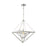 Visual Comfort Studio Carat 1 Light Medium Pendant, Polished Nickel