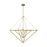 Visual Comfort Studio Carat 1 Light Large Pendant, Burnished Brass - CP1151BBS