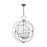 Visual Comfort Studio Bayberry 6-Lt Large Pendant, Weathered Galv - CP1246WGV