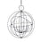 Visual Comfort Studio Bayberry 6-Lt Large Pendant, Weathered Galv