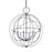 Visual Comfort Studio Bayberry 6-Lt Large Pendant, Weathered Galv