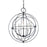 Visual Comfort Studio Bayberry 5-Lt Med Pendant, Weathered Galv