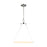 Visual Comfort Studio Wellfleet 1-Lt Large Cone Pendant, WH/Nickel