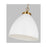 Visual Comfort Studio Wellfleet 1-Lt Large Dome Pendant, WH/BS