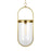 Visual Comfort Studio Blaine 1-Lt Large Pendant, Burnished/Clear