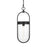 Visual Comfort Studio Blaine 1 Light Small Pendant, Aged Iron/Clear