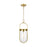 Visual Comfort Studio Blaine 1-Lt SM Pendant, Burnished/Clear - CP1371BBS