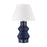 Visual Comfort Studio Abaco Large Table Lamp, Indigo/WH Linen - CT1041INDPN1