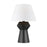 Visual Comfort Studio Abaco Inverted Table Lamp, Coal/WH Linen - CT1061COLAI1