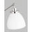 Visual Comfort Studio Wellfleet 1-Lt Dome Desk Lamp, White/Nickel