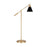 Visual Comfort Studio Wellfleet 1-Lt Cone Floor Lamp, BK/BS