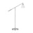 Visual Comfort Studio Wellfleet 1-Lt Cone Floor Lamp, WH/Nickel - CT1121MWTPN1