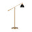 Visual Comfort Studio Wellfleet 1-Lt Dome Floor Lamp, BK/BS