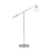 Visual Comfort Studio Wellfleet 1-Lt Dome Floor Lamp, WH/Nickel - CT1131MWTPN1