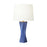 Visual Comfort Studio Lagos 1-Lt Table Lamp, Frost Blue/White Linen - CT1211FRB1