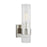 Visual Comfort Studio Geneva 1 Light Sconce, Polished Nickel/Clear