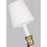 Visual Comfort Studio Westerly 1 Light Sconce, Ant Gild/White Linen