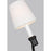 Visual Comfort Studio Westerly 1-Lt Sconce, Smith Steel/White Linen