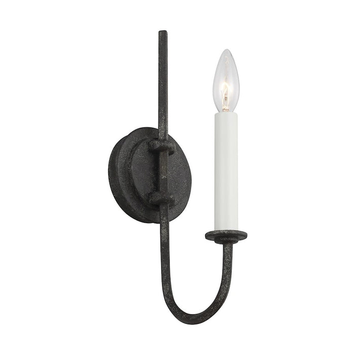 Visual Comfort Studio Champlain 1 Light Sconce, Iron Oxide