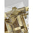 Visual Comfort Studio Arden 1 Light Sconce, Burnished Brass/Clear