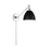 Visual Comfort Studio 1131 Wellfleet 1-Lt Single Arm Sconce, BK/NK